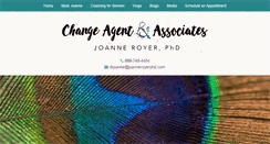 Desktop Screenshot of joanneroyerphd.com